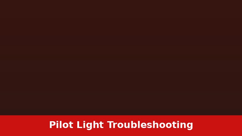 Water heater pilot light troubleshooting for a Ponca City Oklahoma home