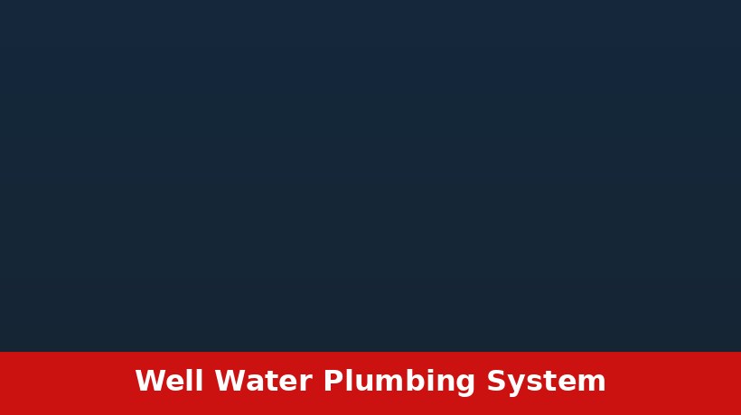 Well pump and pressure tank system for a rural Kay County Oklahoma home